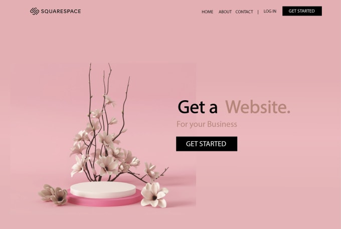 Hire a freelancer to design a professional squarespace website for you