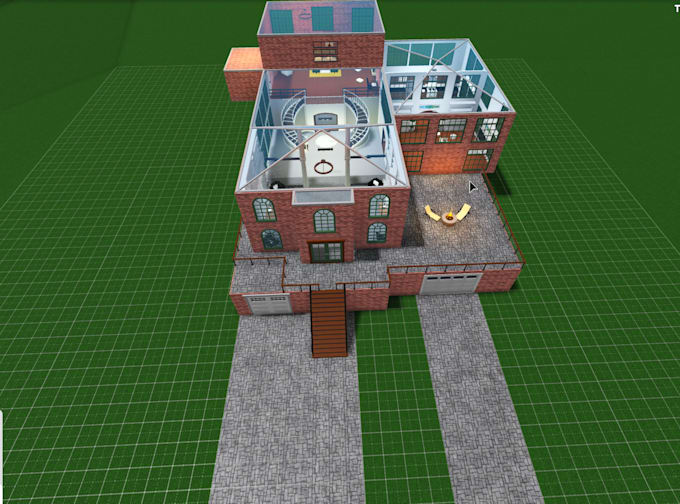 Build a new york mansion loft in bloxburg by Michaelh903 Fiverr