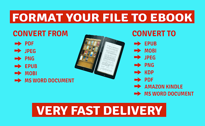 do kindle, epub, mobi formatting perfectly