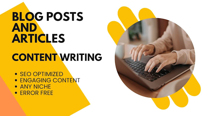 write SEO blog article for website as content writer