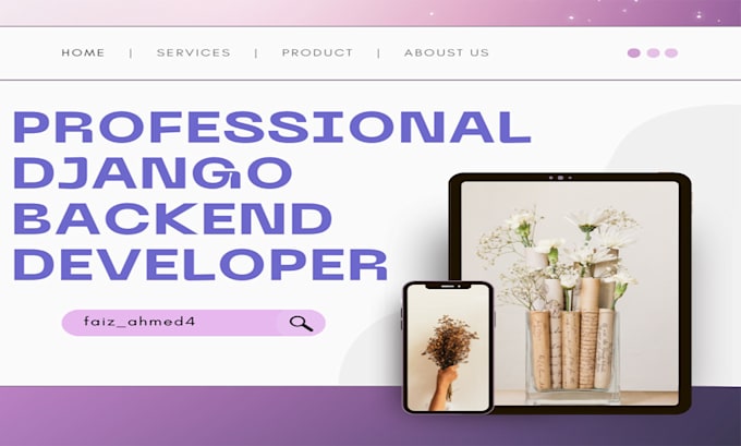 do professional backend programming with python django