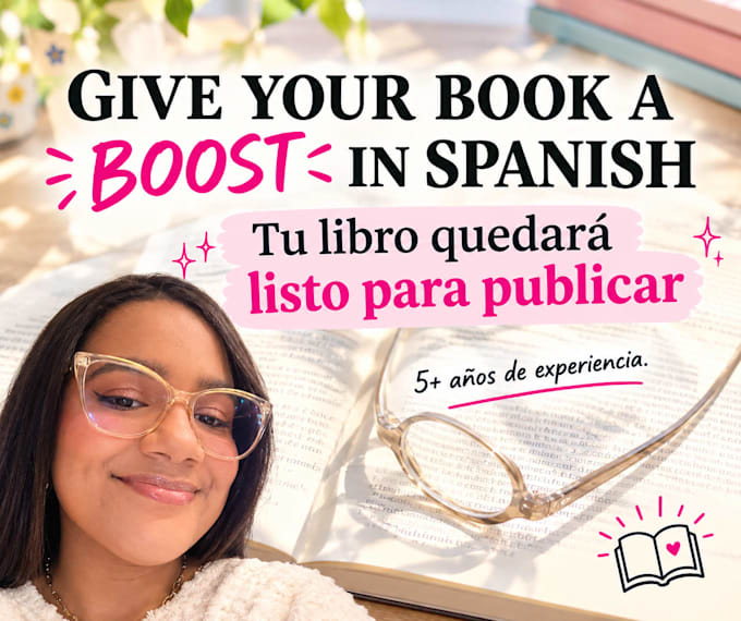 professionally edit and proofread in spanish your book