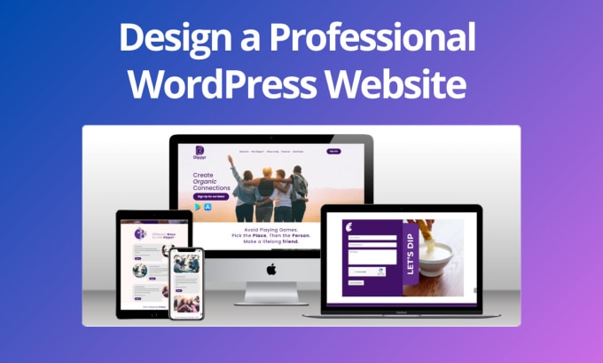 do a responsive wordpress website design, wordpress blogs