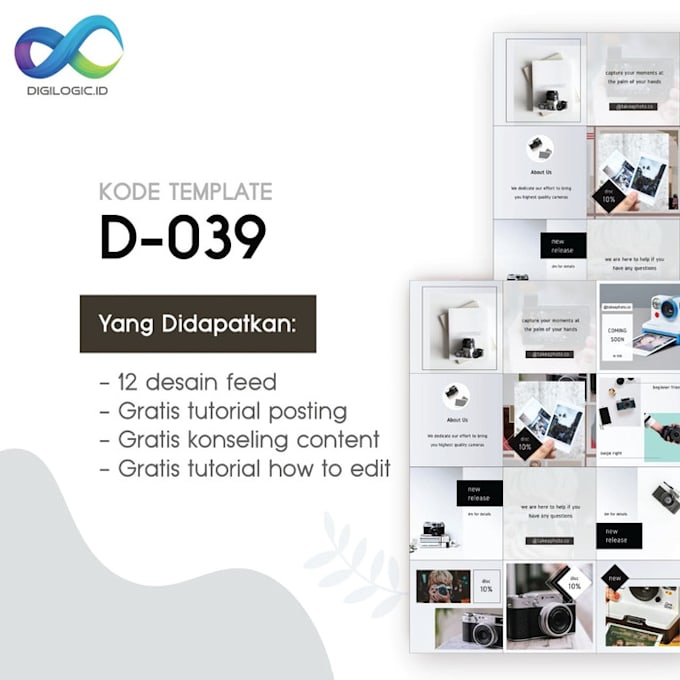 Design Instagram Post Feed And Story Template By Digilogic Id