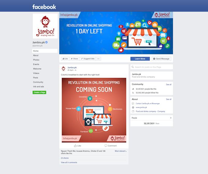 design social media posts and cover design