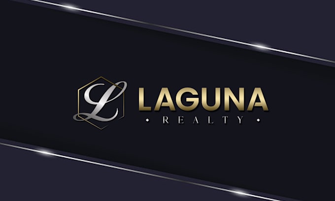design luxury real estate logo and modern realtor branding