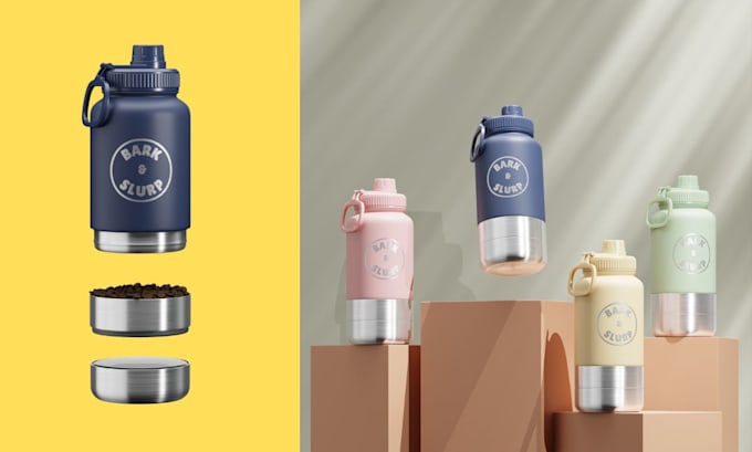 make high quality 3d product rendering