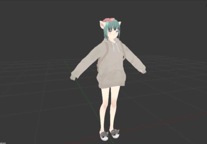 creating a custom mmd avatar for vrchat