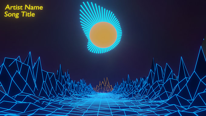 Create a cool 3d audio visualizer by Shillanka | Fiverr