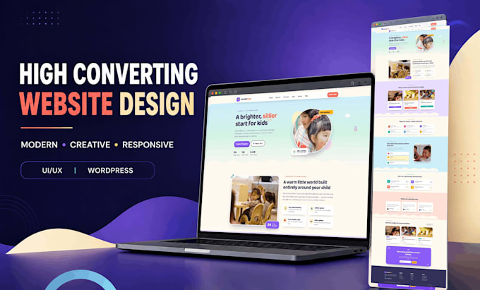 design a custom branded wordpress website