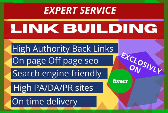 create high PR seo back links manually link building