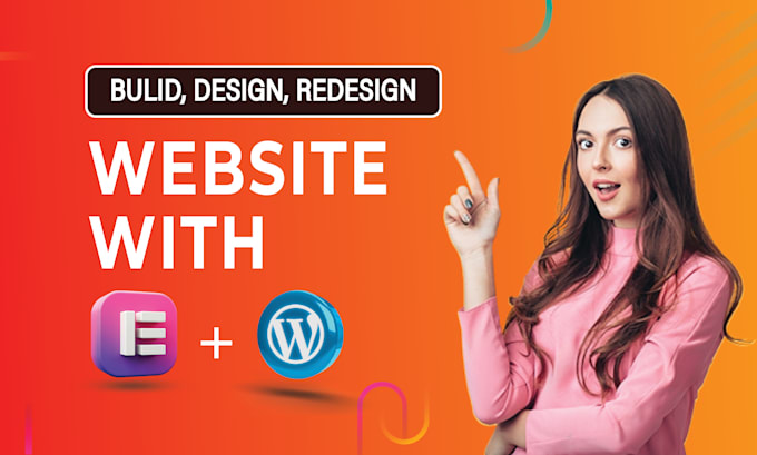 build wordpress elementor website design, redesign, rebuild with elementor pro