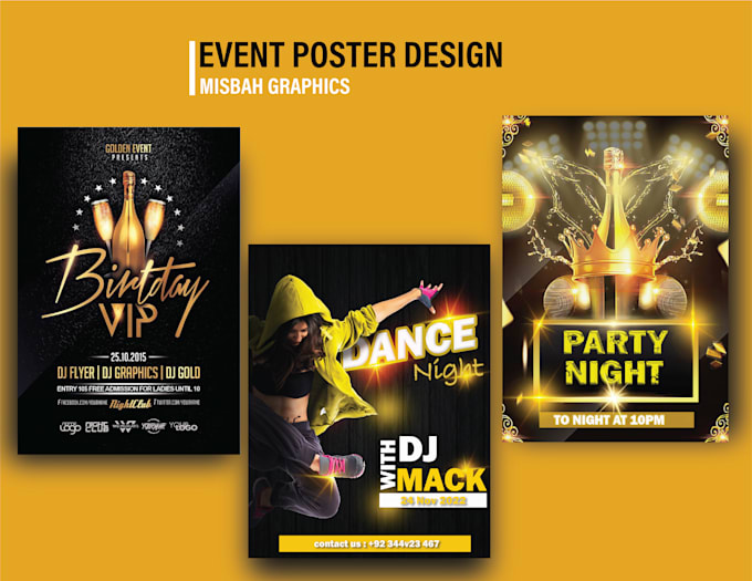 design professional event and business poster in 5 hours