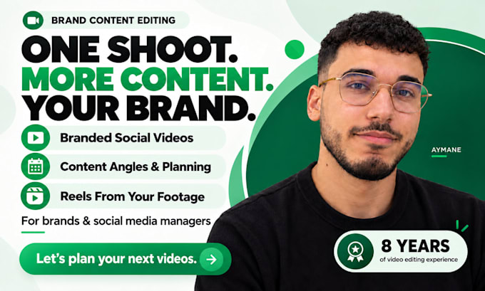 edit branded social media videos and instagram reels for your business