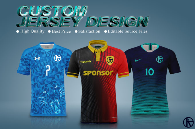 create custom football jersey