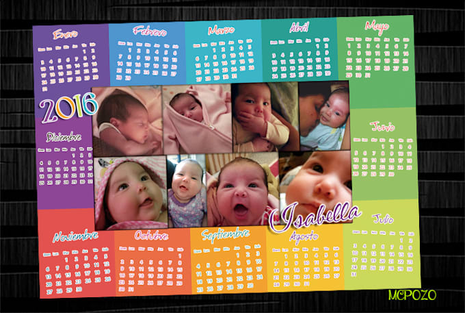design a professional corporate calendar, planner,