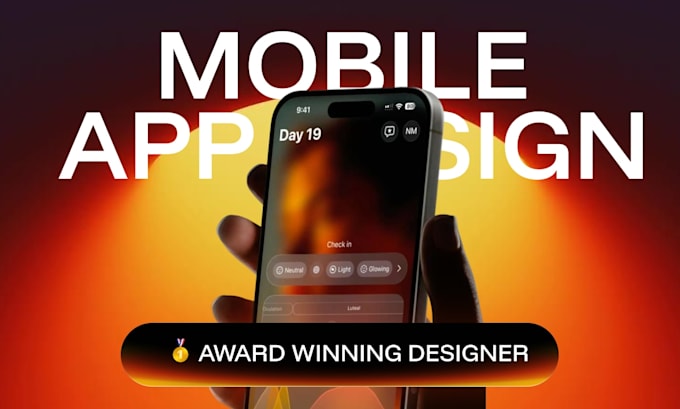 create mobile app UI UX design in figma for startups and saas