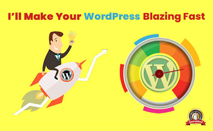 make your wordpress blazing fast speed and optimize it in 24 hours