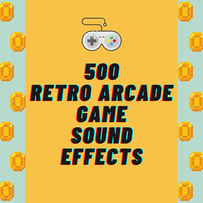 Send you 500 professional retro game sound effects by Garrysmith761