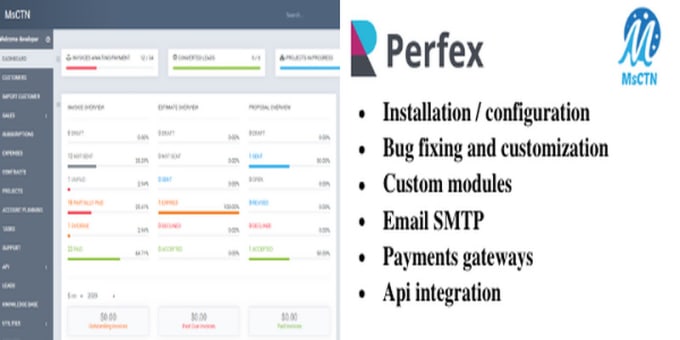 Customize Perfex Crm And Develop Its Module By Msdctn Fiverr Customize Perfex Crm And Develop Its Module By Msdctn Fiverr