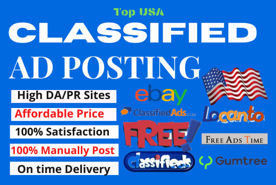 Post Your Ads In Top Rank Usa Classified Ads Posting Sites By