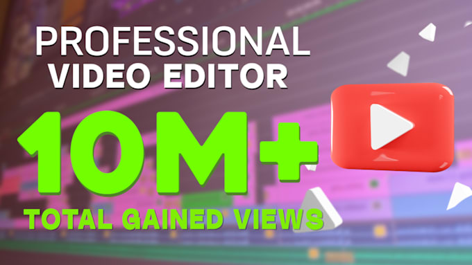 do professional video editing for youtube
