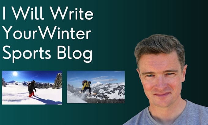 write your winter sports blog