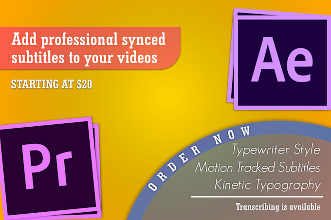 animate fun, catchy and aesthetic subtitles for your videos