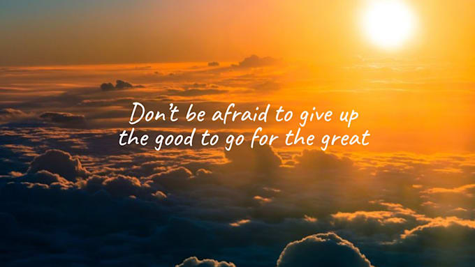 Create outstanding graphic quotes by Goalcatcher06 Fiverr