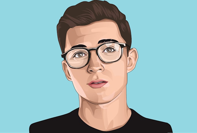 Draw Vector Portrait From Your Photo By Ggvector Fiverr Draw Vector Portrait From Your Photo By Ggvector Fiverr