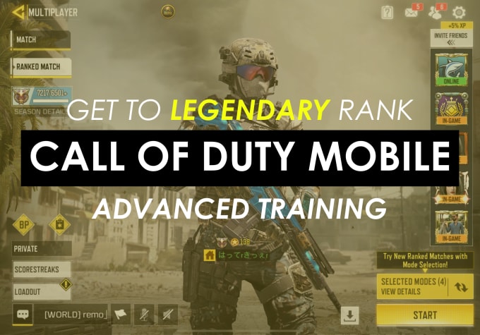 Get you to legendary rank on call of duty mobile by ...