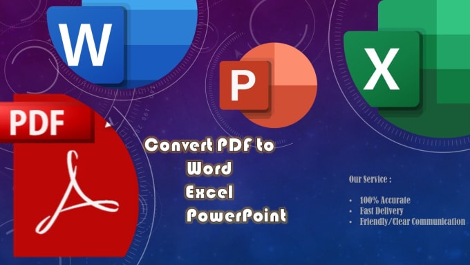pdf to word excel converter free download