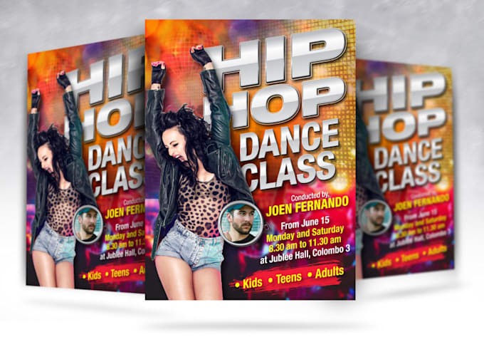 design professional flyers, posters, and social media posts for your business