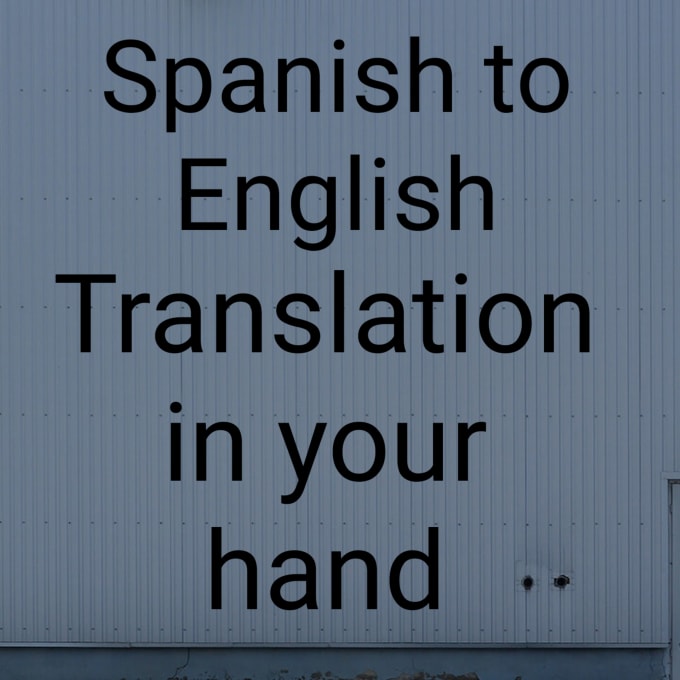 spanish english translator but did he