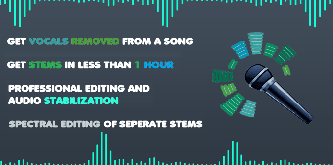 Get vocals sales from song