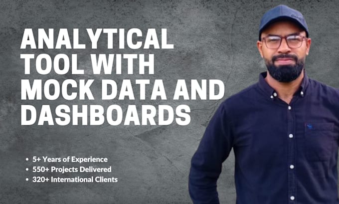 build an excel analytical tool with reports and a dashboard