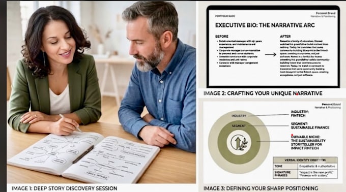 craft your personal brand story, strategy, and executive bio