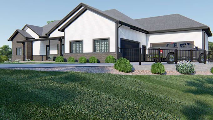 do exquisite exterior renderings