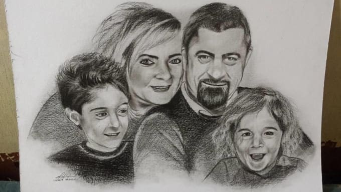 family drawing/family drawings easy/how to draw on Pinterest