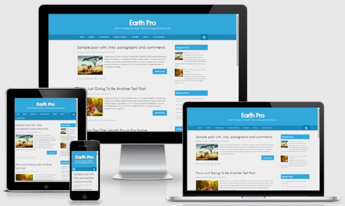 Install and customize your blogger template by Hichpress Fiverr