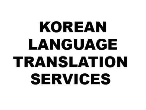 translate english into korean