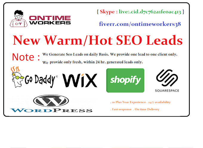 provide SEO business leads