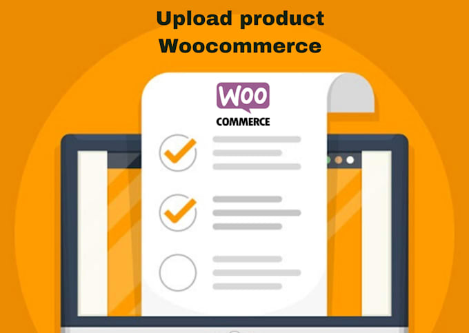 upload product in woocommerce