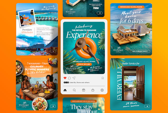 create premium quality social media designs for you
