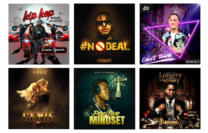 design album or single cover art