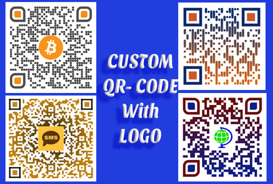 create colorful and black and white custom qr code