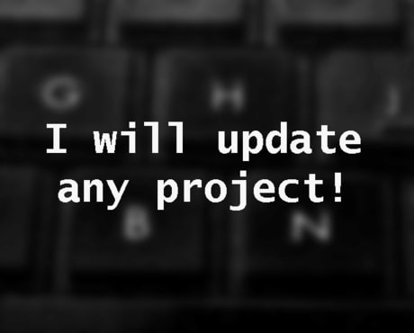 update any project