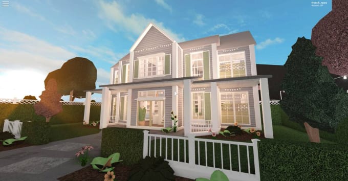 Build you any customizable suburban bloxburg house by Jordandenicola ...