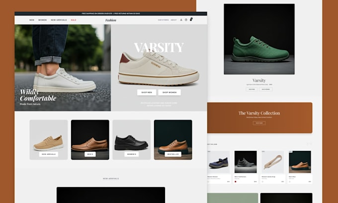 design ui ux for website in figma and adobe xd