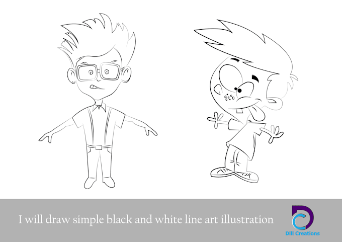 This is an image of Handy White On Black Drawing It is a picture of Handy White On Black Drawing